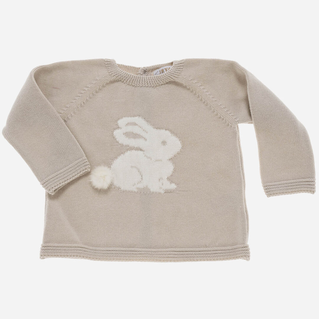 Conjunto de bebé Conejo arena 2 piezas, Irulea - 81183