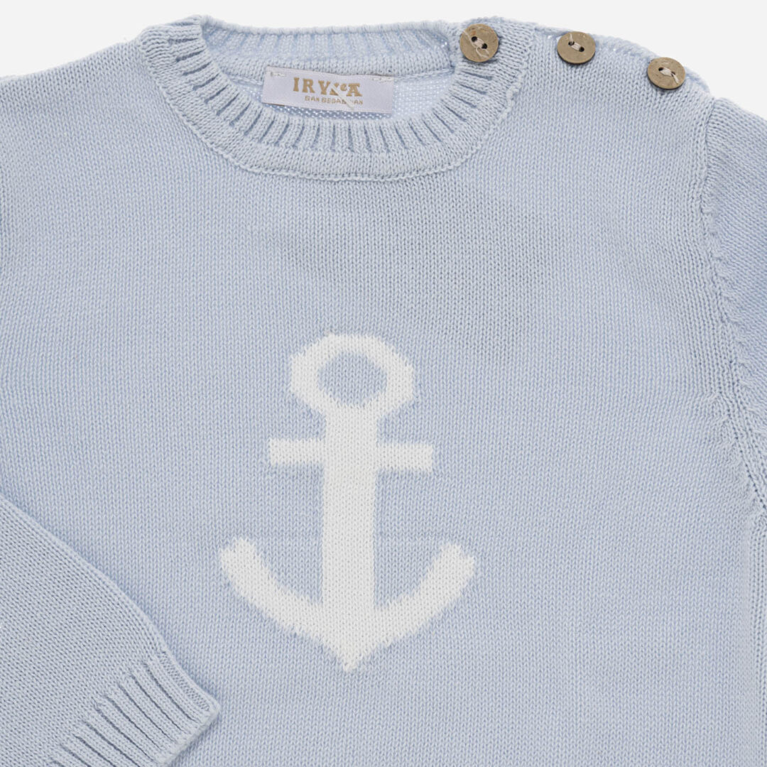 Jersey de punto niño Ancla, Irulea - 81210