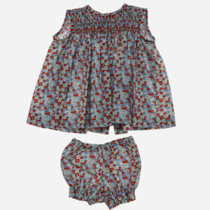 Vestido para niña Nidos 2 piezas, Irulea - 80753