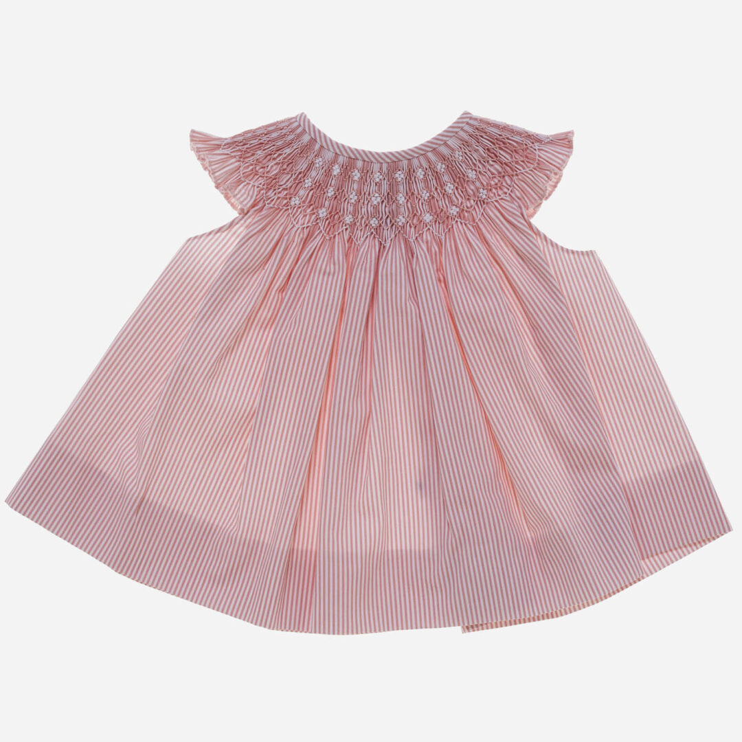 Vestido para niña Jesusito rayas 2 piezas, Irulea - 80781
