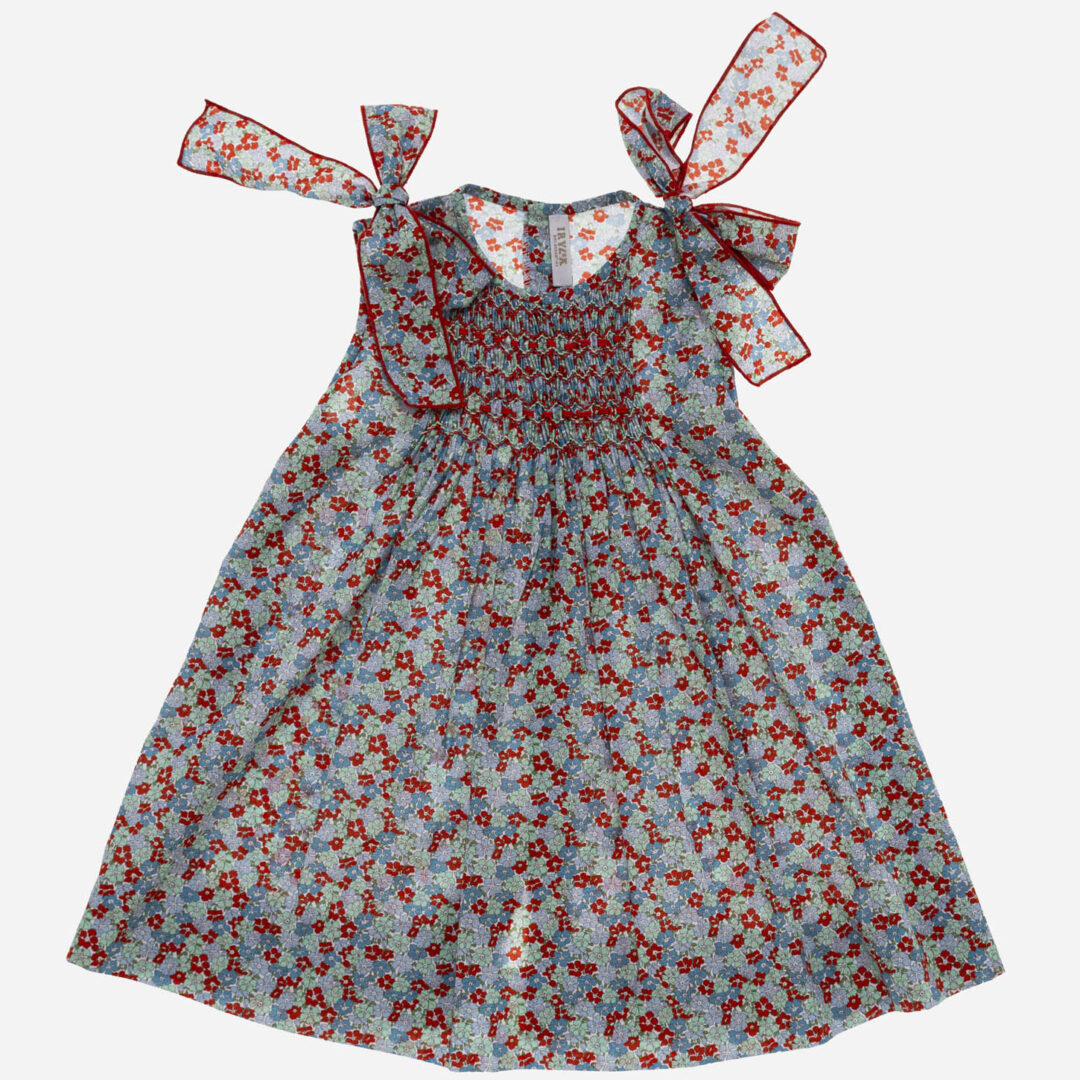 Vestido para niña Lazos 2 piezas, Irulea - 80777