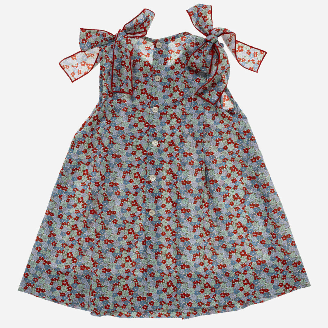 Vestido para niña Lazos 2 piezas, Irulea - 80777