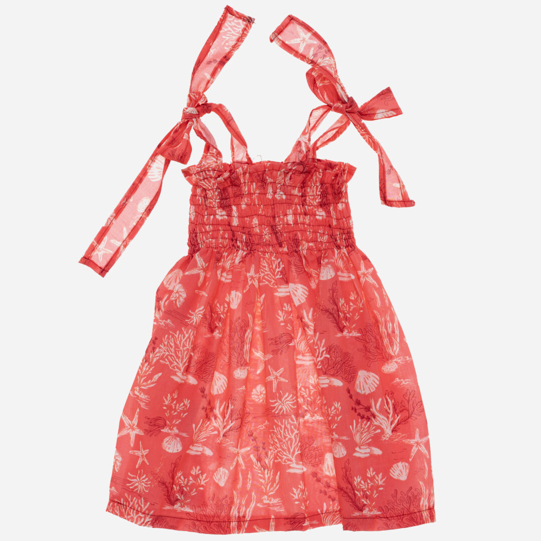 Vestido para niña Mar coral, Irulea - 81469