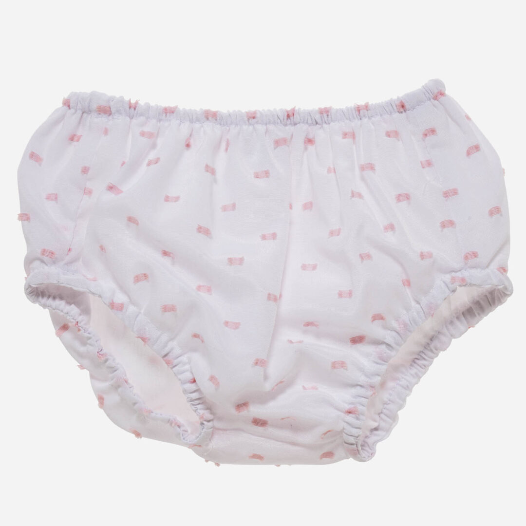 Vestido para niña Plumeti rosa 2 piezas, Irulea - 81363