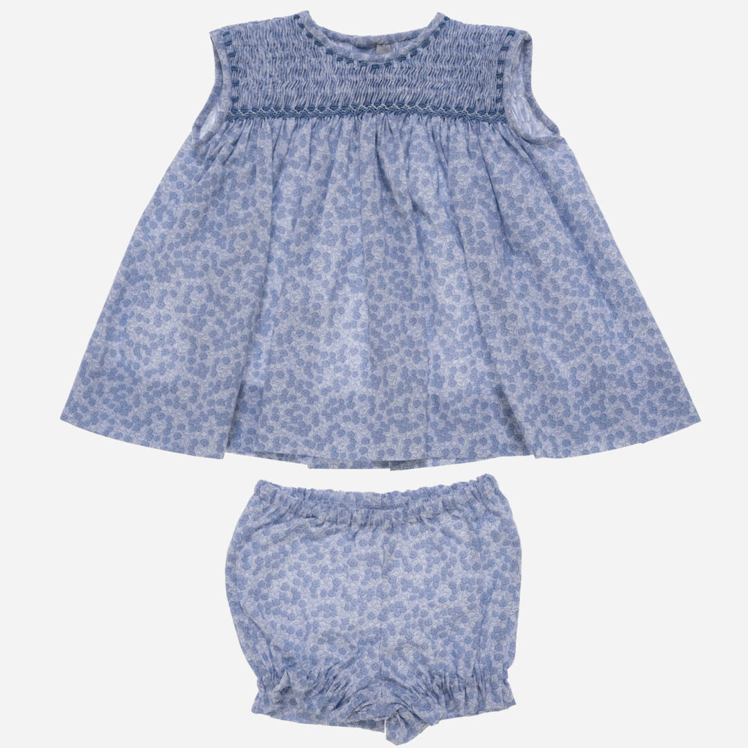 Vestido para niña Florecitas 2 piezas, Irulea - 80719