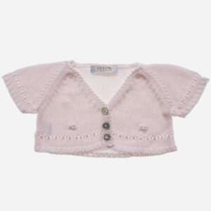 Chaqueta para bebé Manga Corta rosa, Irulea - 81504