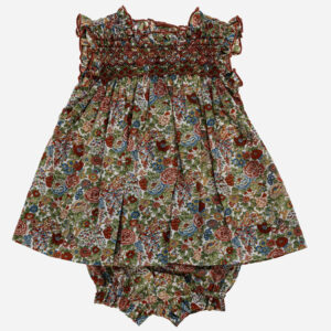 Vestido para niña Liberty Tana 2 piezas, Irulea - 81670