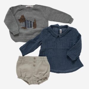 Conjunto de niño Perrito 3 piezas, Irulea - 82221