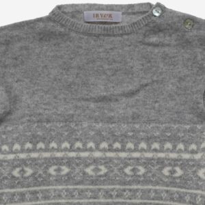 Conjunto de bebé Greca 2 piezas gris, Irulea - 82252