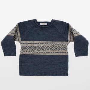Jersey de punto niño Jaime azul, Irulea - 82168
