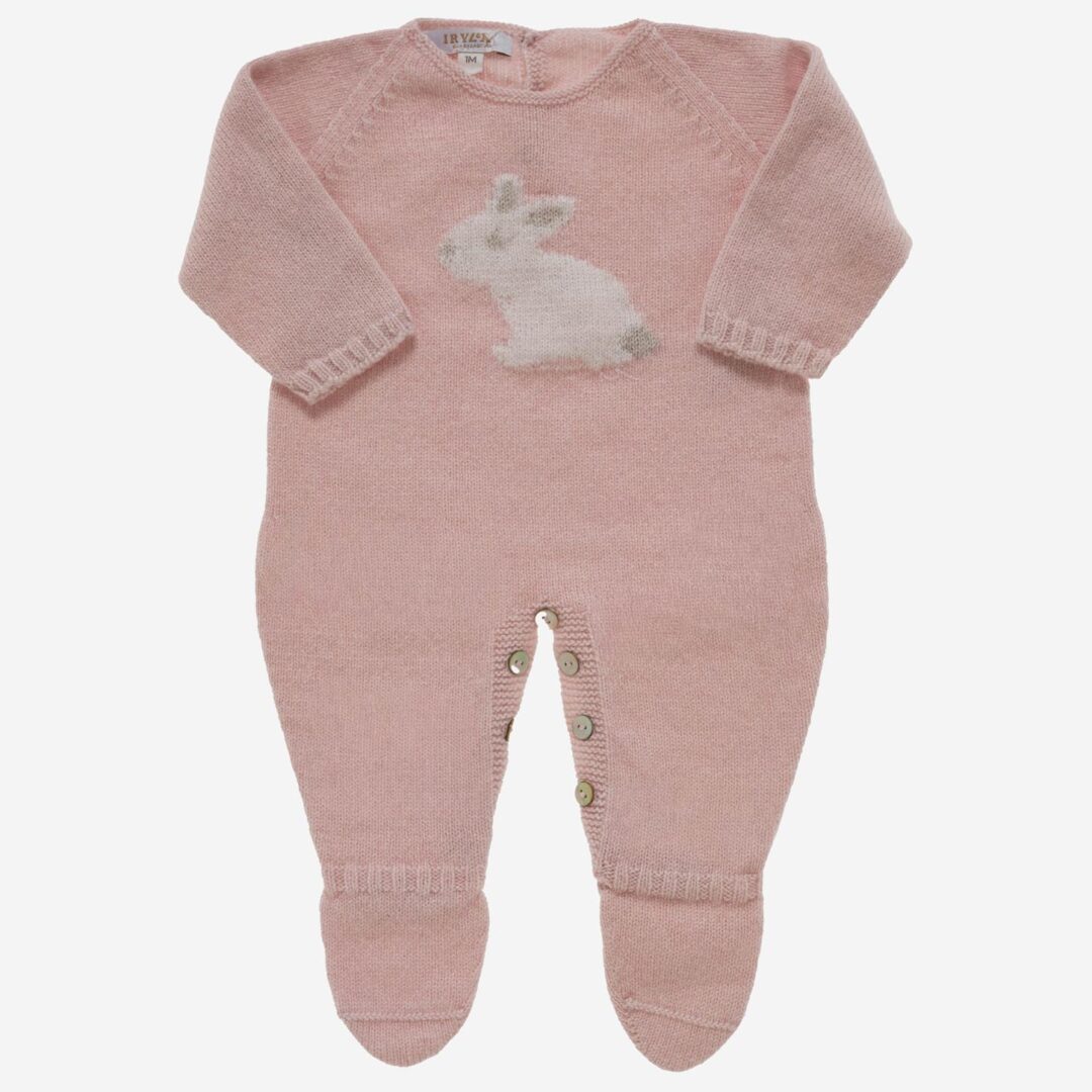 Pelele para bebé Conejo rosa, Irulea - 82228