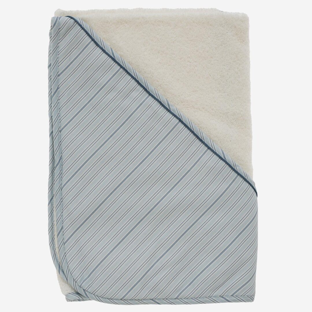 Toalla de bebé blanca con capucha, Irulea - 82261