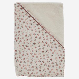 Toalla de bebé blanca con capucha, Irulea - 82260