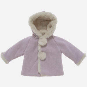 Abrigo bebé Pompón Rosa, Irulea - 82490