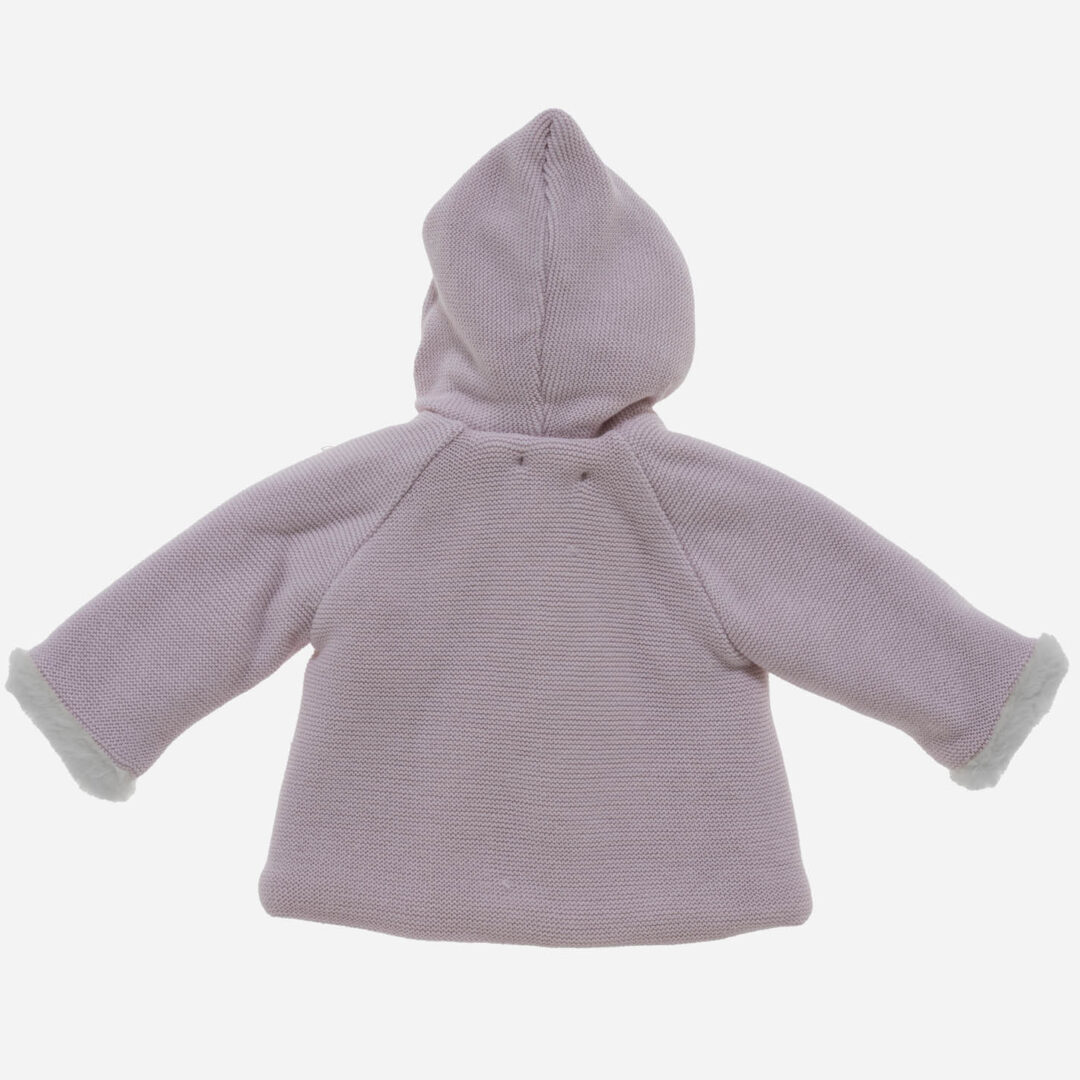 Abrigo bebé Pompón Rosa, Irulea - 82490