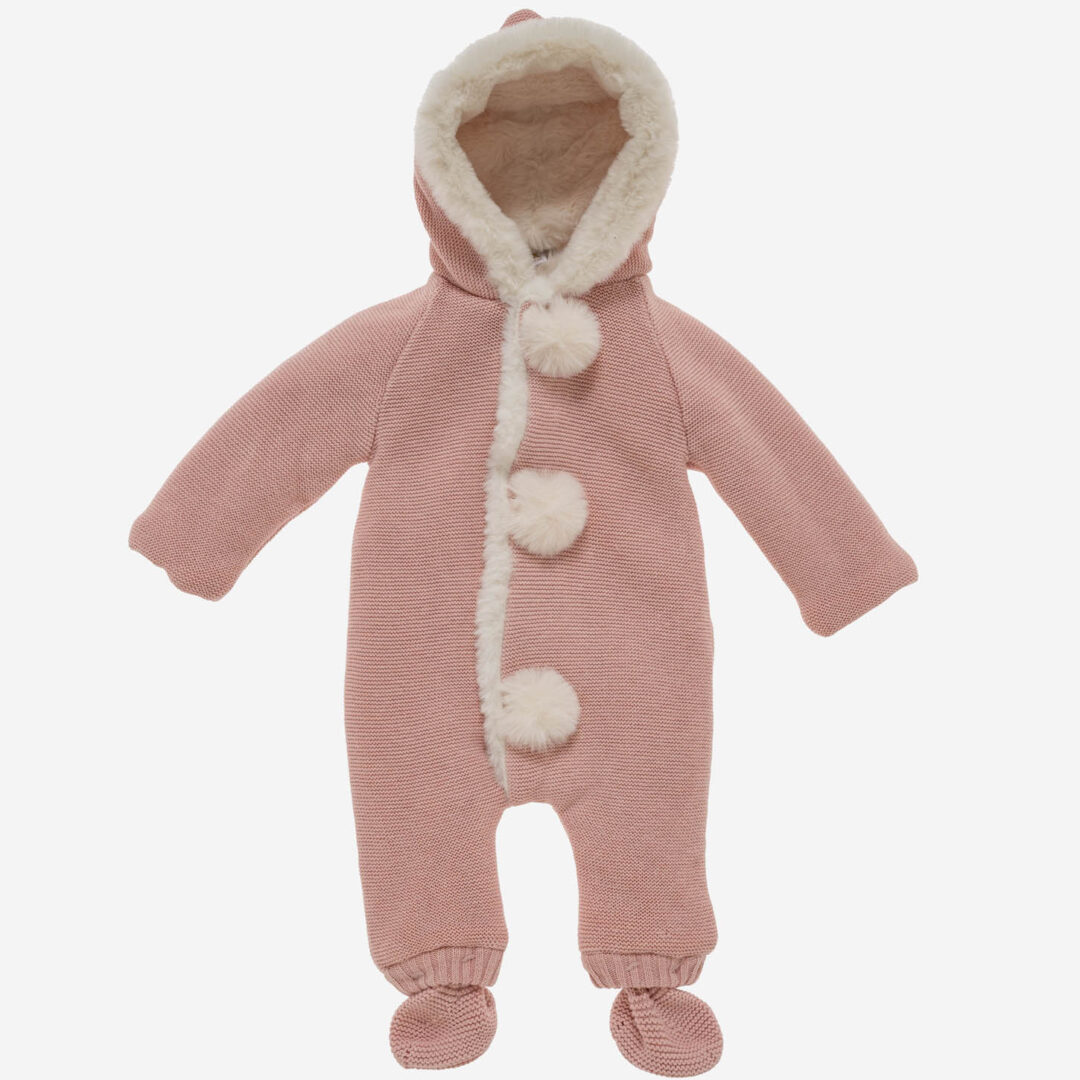 Buzo para bebé Pompón Rosa, Irulea - 82740