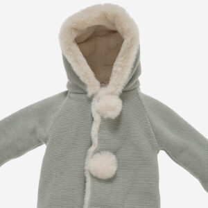 Buzo para bebé Pompón Gris, Irulea - 82738