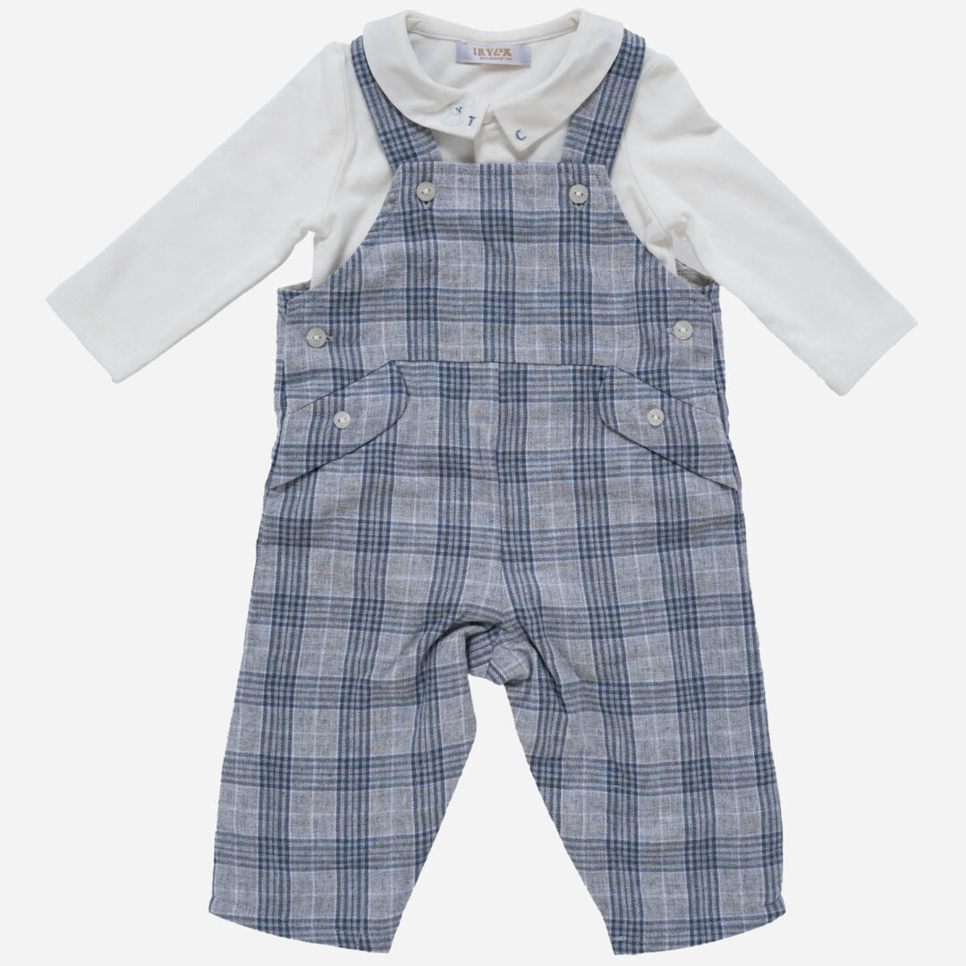 Conjunto de bebé Cuadros 3 piezas, Irulea - 82580