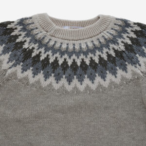 Jersey de punto niño Rombo Beige, Irulea - 82504
