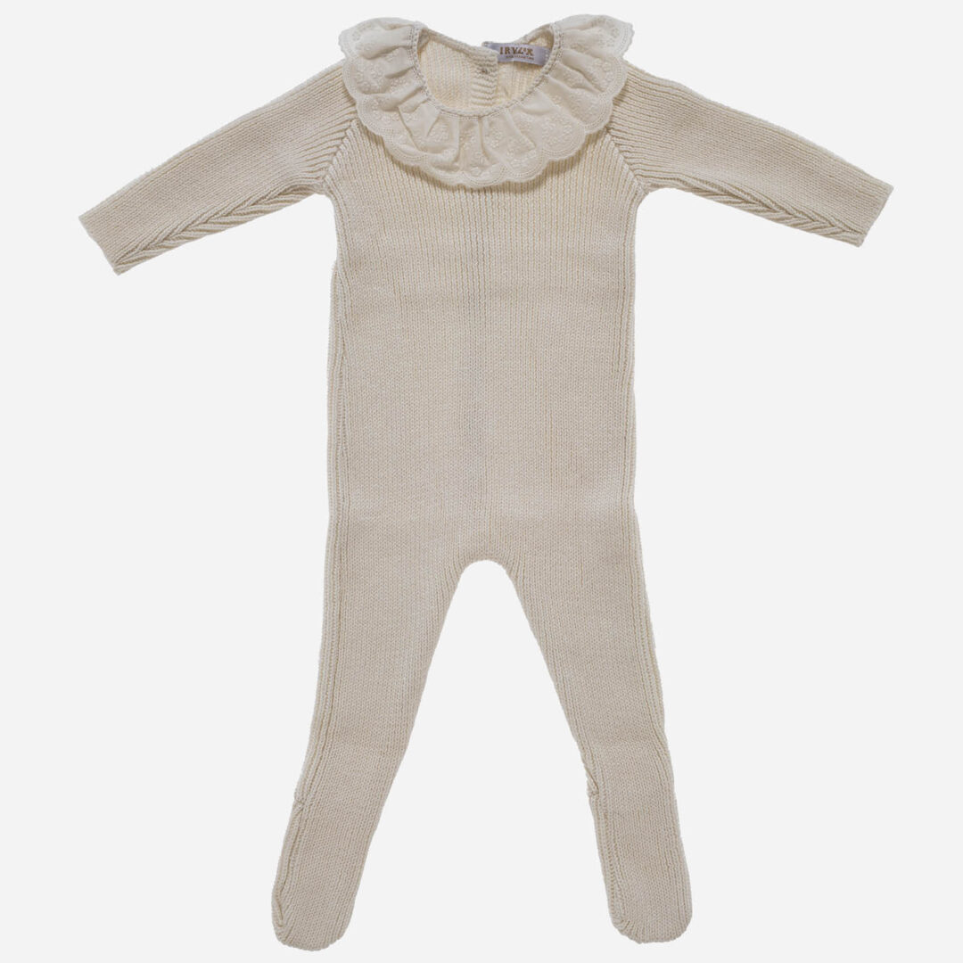 Pelele para bebé Canalé Hueso, Irulea - 82433