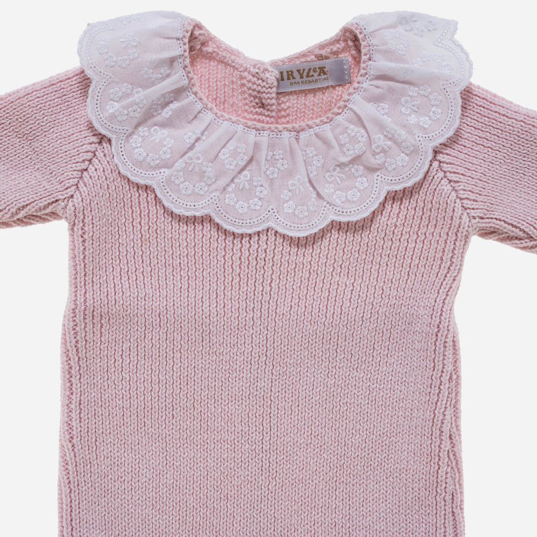 Pelele para bebé Canalé Rosa, Irulea - 82435
