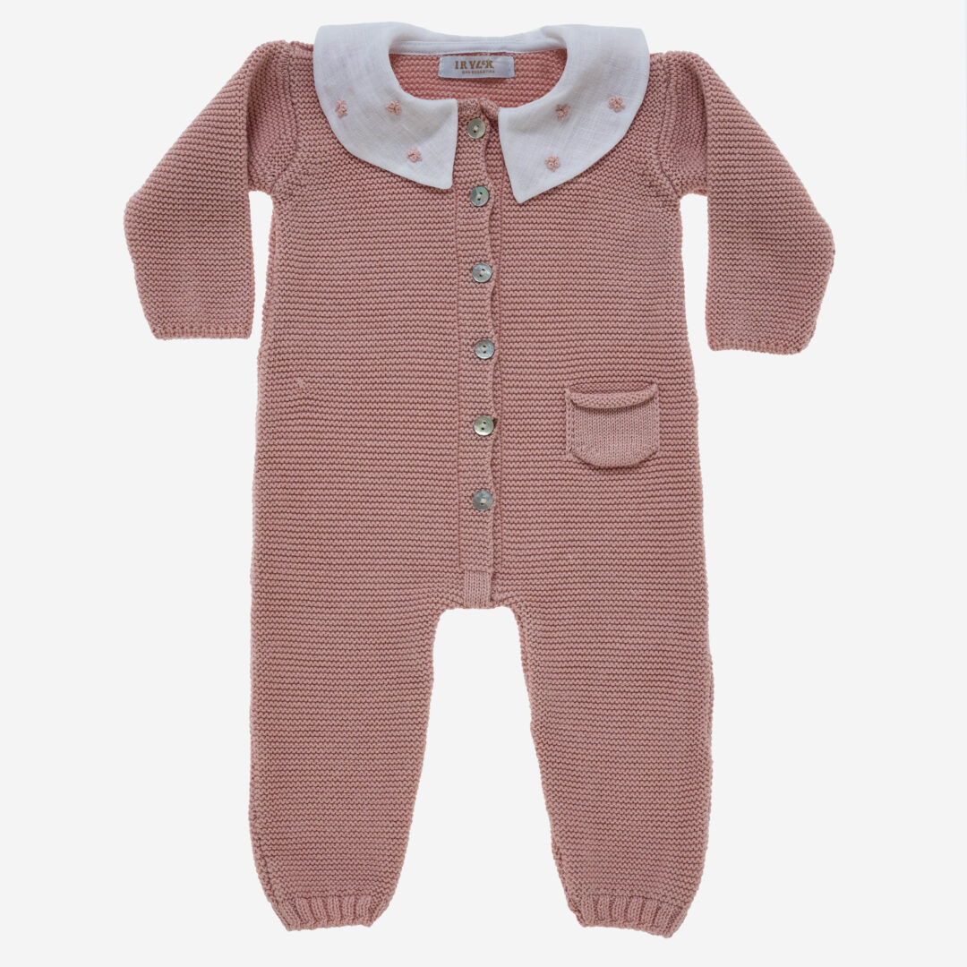 Pelele para bebé Rosas Rosa, Irulea - 82692