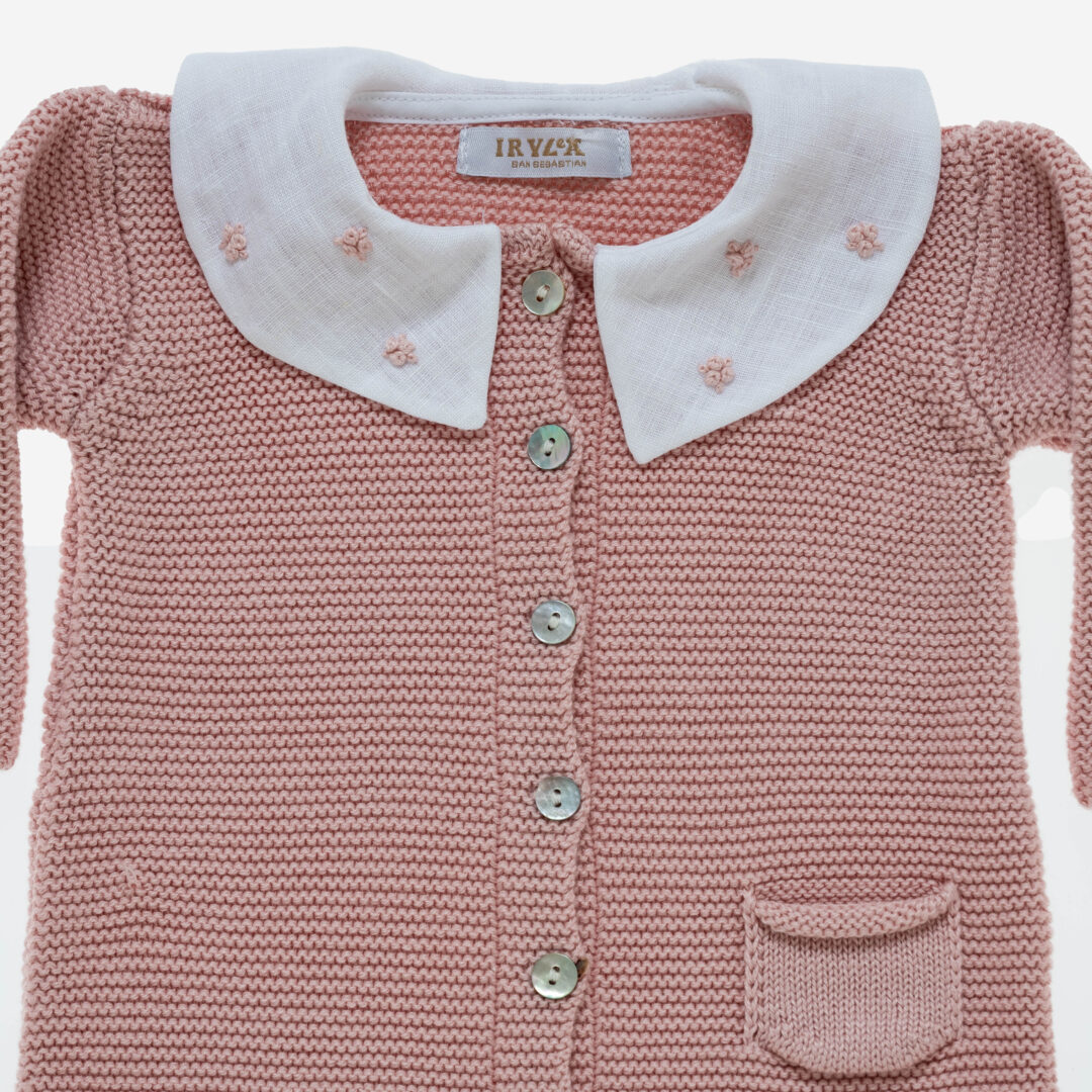 Pelele para bebé Rosas Rosa, Irulea - 82692