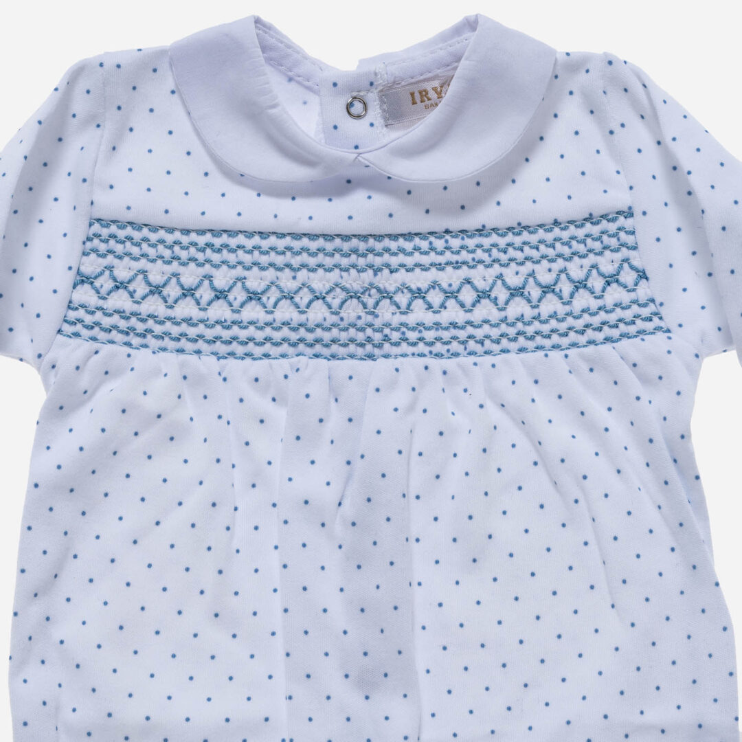 Pijama para bebé Motas Azul, Irulea - 82462