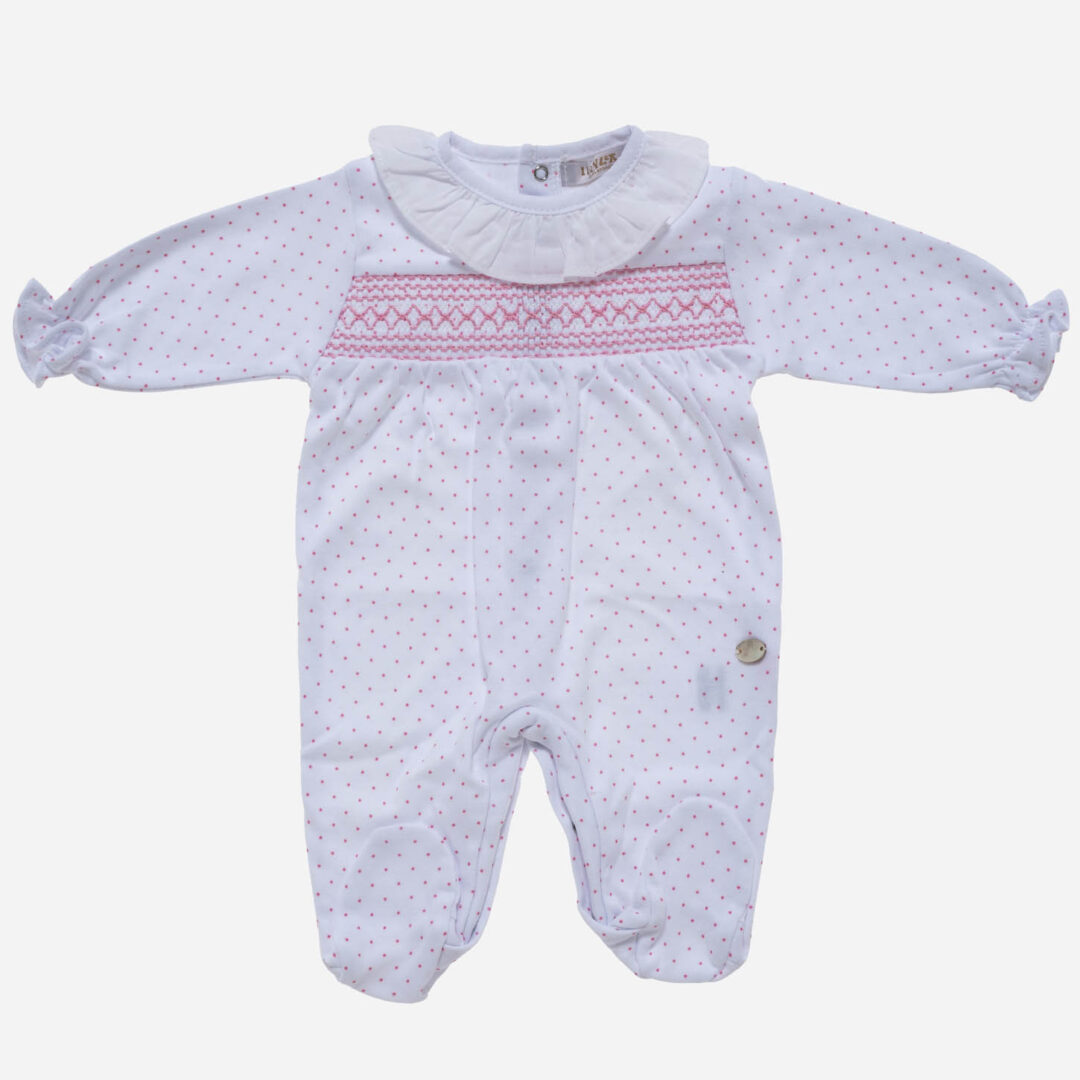 Pijama para bebé Motas Rosa, Irulea - 82466