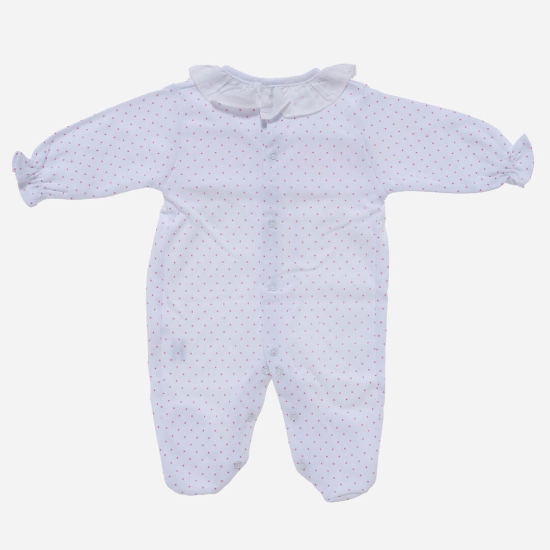 Pijama para bebé Motas Rosa, Irulea - 82466