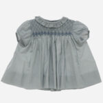 Vestido para niña Vichy Azul, Irulea - 82631