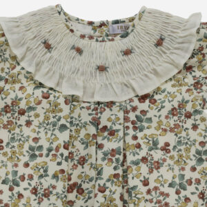 Vestido para niña Volante verde, Irulea - 82454