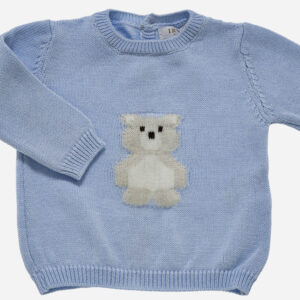 Conjunto de bebé Oso 3 piezas azul, Irulea - 82764