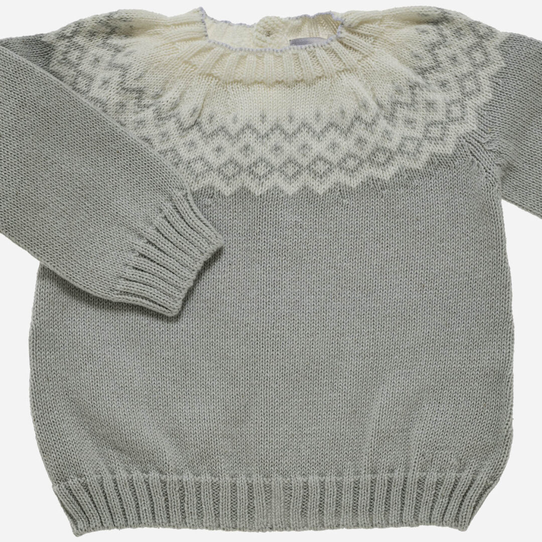 Conjunto de bebé Snow 3 piezas gris, Irulea - 82744