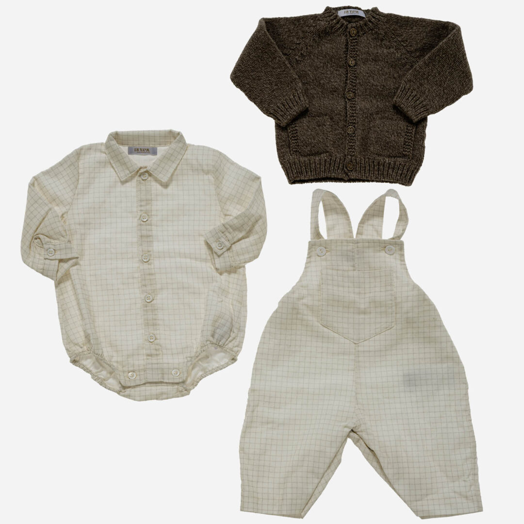 Conjunto de bebé Miguel 3 piezas, Irulea - 82348