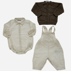 Conjunto de bebé Miguel 3 piezas, Irulea - 82348